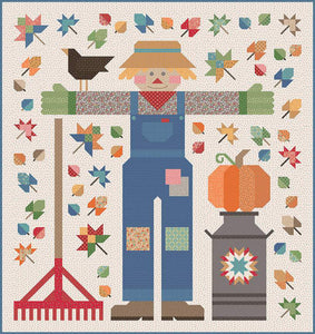 PATTERN, The Quilted Scarecrow Quilt Pattern by Lori Holt