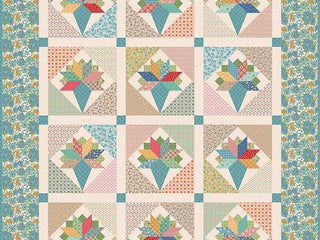 Load image into Gallery viewer, PATTERN, Spring Bouquets Quilt Pattern by Lori Holt