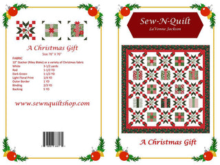 Load image into Gallery viewer, PATTERN,  A Christmas Gift Quilt by Sew-N-Quilt