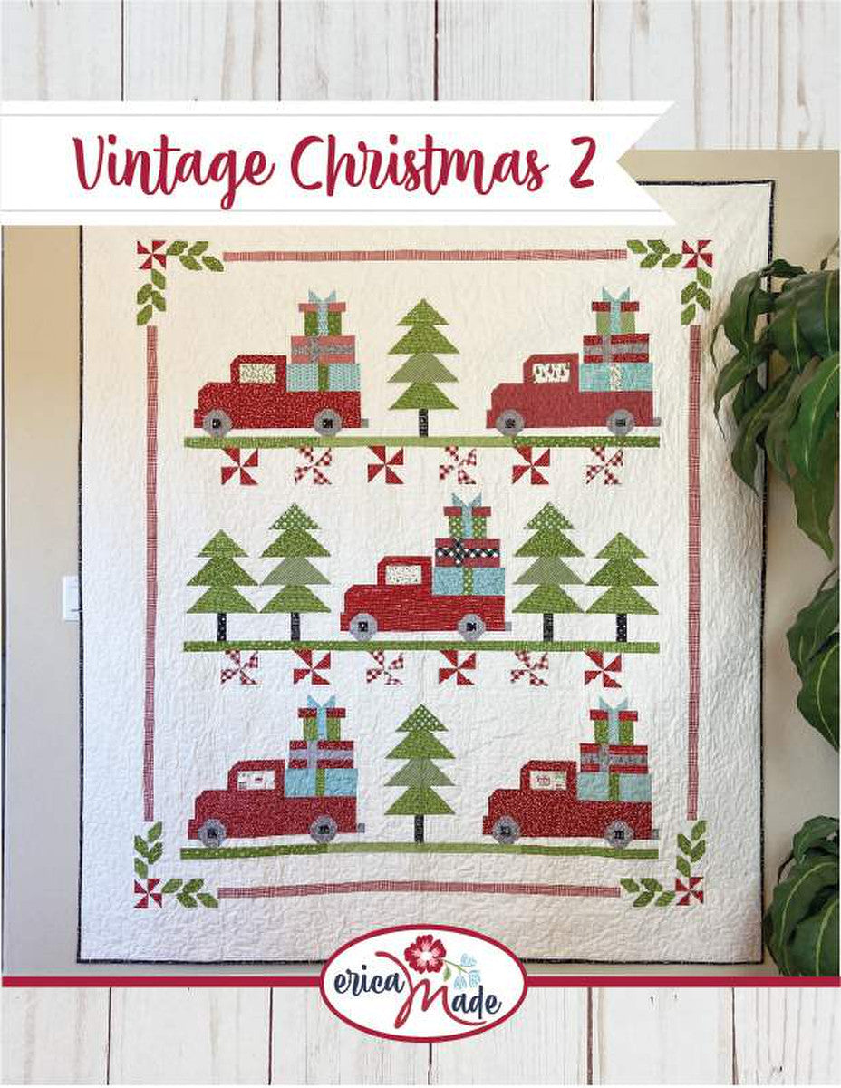 PATTERN,  Vintage Christmas 2 Quilt