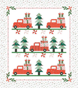 PATTERN,  Vintage Christmas 2 Quilt