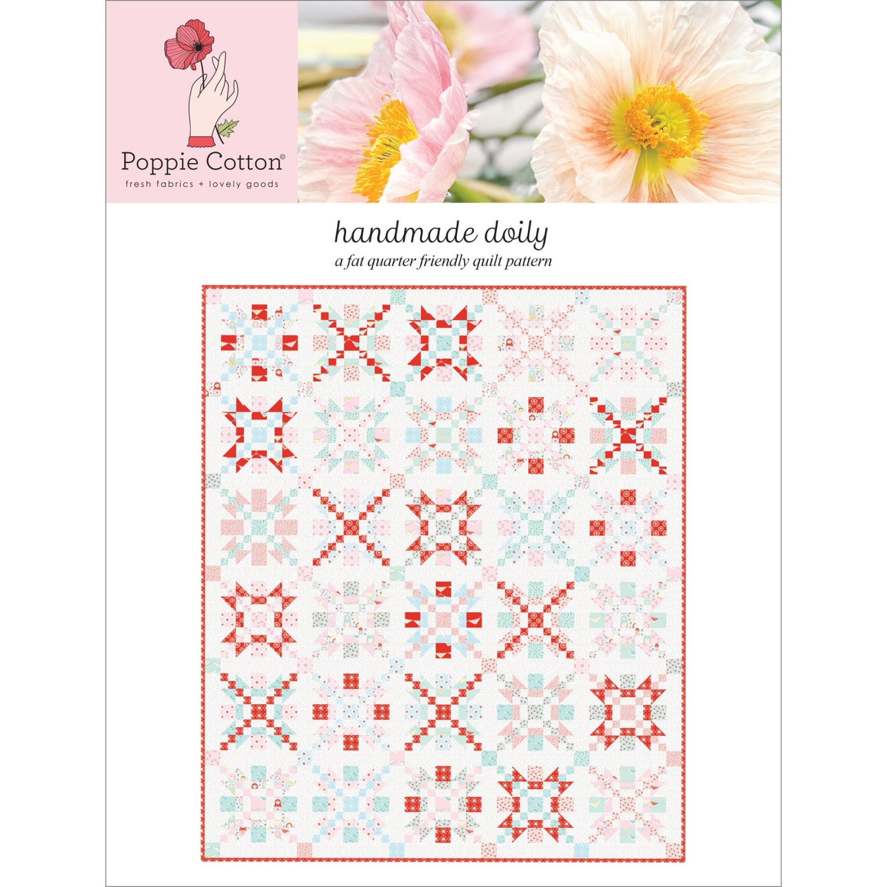 PATTERN, Handmade Doily Quilt by Poppie Cotton