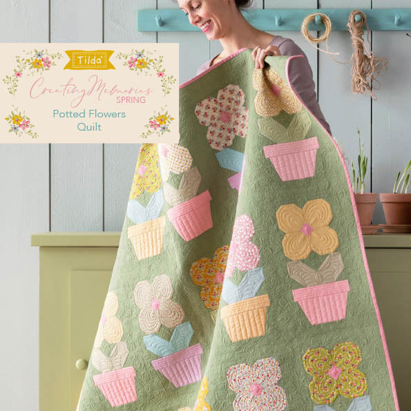 Fabric, Creating Memories SPRING & EASTER PASTELS by Tilda - Fat EIGHTH Bundle