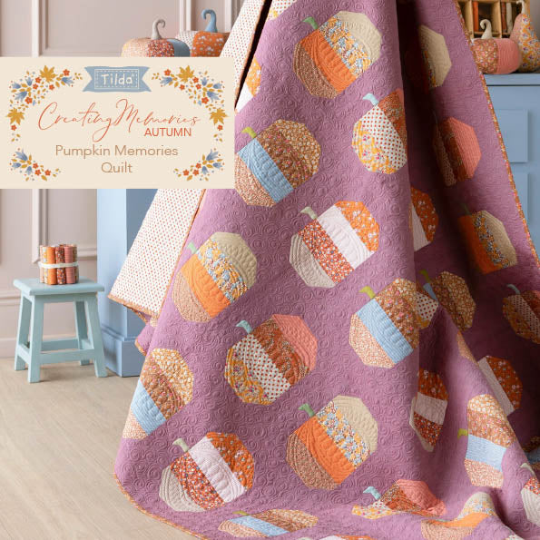 Fabric, Creating Memories AUTUMN, THANKSGIVING by Tilda - Fat EIGHTH Bundle