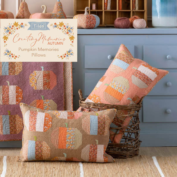 Fabric, Creating Memories AUTUMN, THANKSGIVING by Tilda - FAT QUARTER BUNDLE