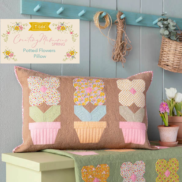 Fabric, Creating Memories SPRING & EASTER PASTELS by Tilda - Fat EIGHTH Bundle