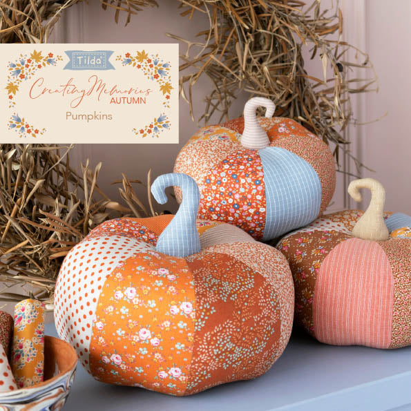 Fabric, Creating Memories AUTUMN, THANKSGIVING by Tilda  - 5-inch CHARM PACK