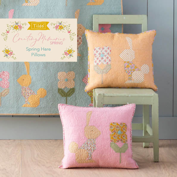 Fabric, Creating Memories SPRING & EASTER PASTELS by Tilda - FAT QUARTER BUNDLE