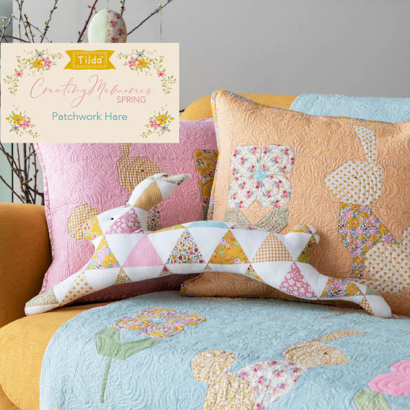 Fabric, Creating Memories SPRING & EASTER PASTELS by Tilda - Fat EIGHTH Bundle