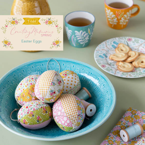 Fabric, Creating Memories SPRING & EASTER PASTELS by Tilda - Fat EIGHTH Bundle