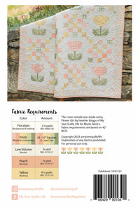 Pattern, Petal Patches Quilt by My Sew Quilty Life (digital download)