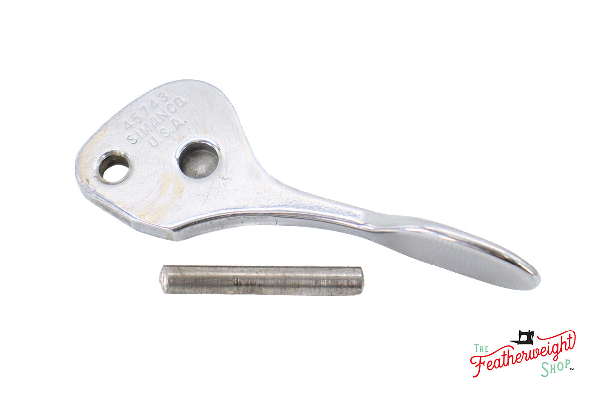 Presser Bar Lifter, Singer Featherweight Chrome or Blackside (Vintage Original)
