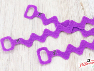Load image into Gallery viewer, Cord WRAP, Ric Rac - Set of 3 (PURPLE)