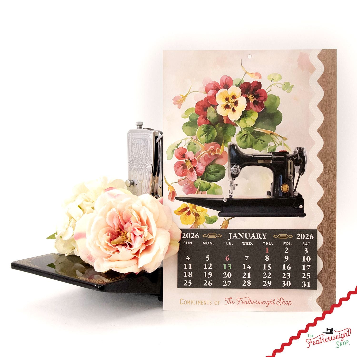 Calendar, Featherweight Shop 2026