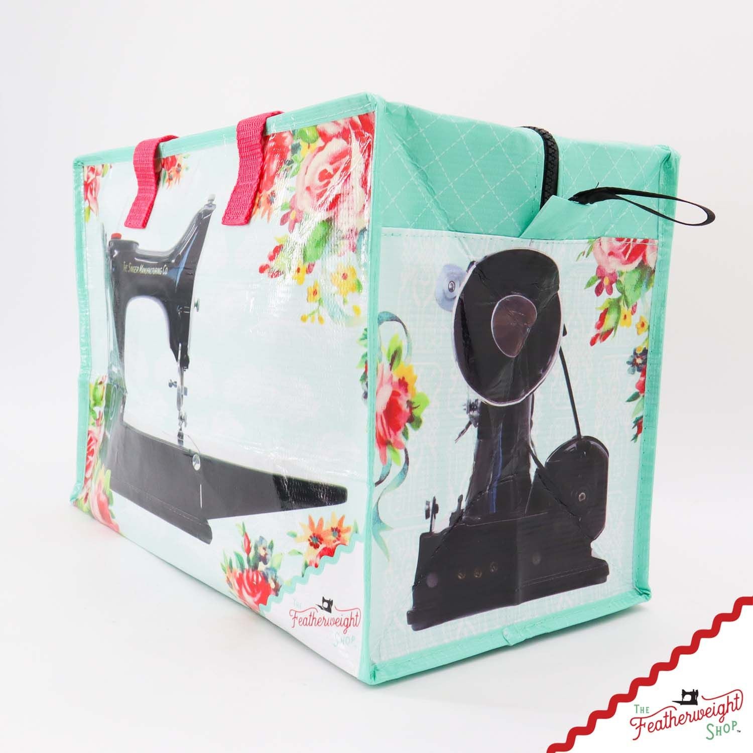 Bag, Floral Featherweight Shopping Bag - DISCOUNTED