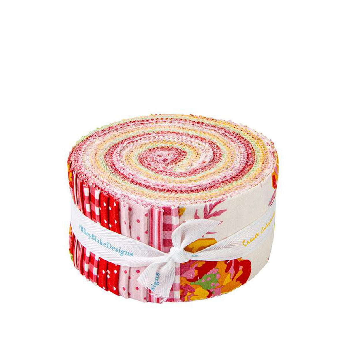 Fabric, Picnic Florals by My Mind's Eye - 2 1/2" Strips Rolie Polie