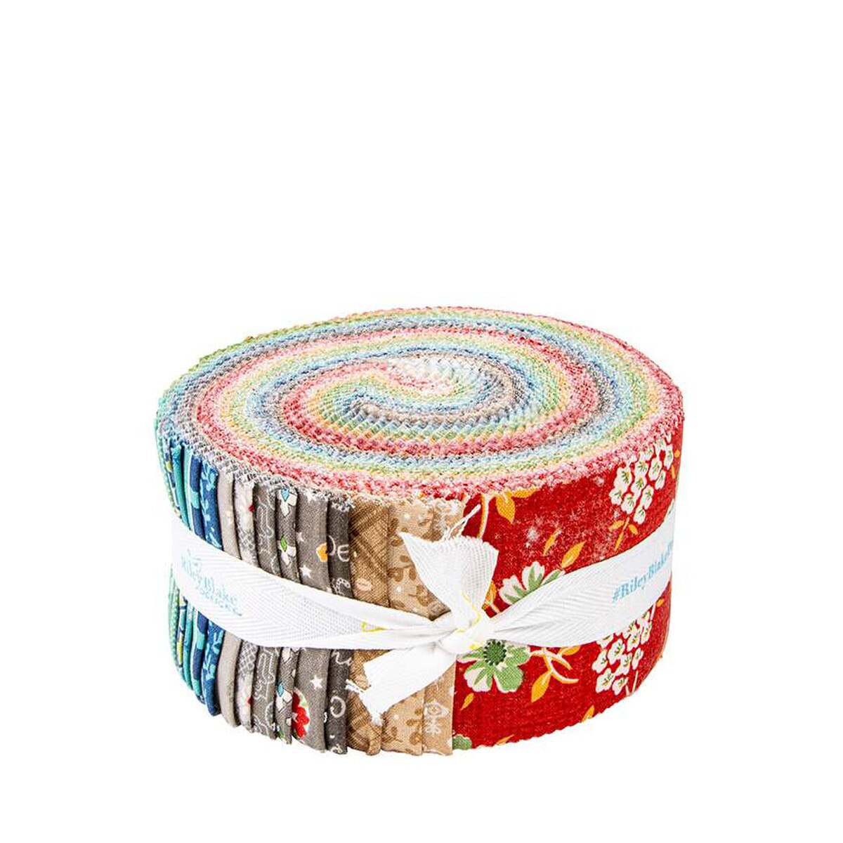 Fabric, Hometown Holiday by Lori Holt - 2 1/2" Strips ROLIE POLIE