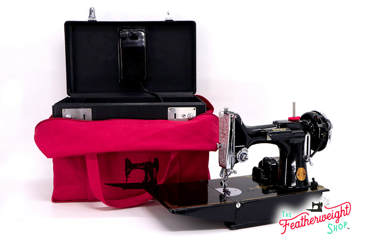 BAG, Tote for Featherweight Case or Tools & Accessories - RED