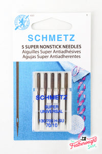 Schmetz Sewing Needles SUPER NONSTICK Universal, 5pk