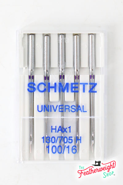 Schmetz Sewing Needles Universal 100/16 – The Singer Featherweight Shop