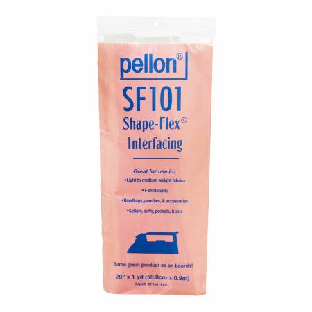 Fabric, Pellon Interfacing - Shape Flex Woven Cotton 1-Yard Package ...