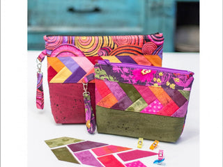 Load image into Gallery viewer, PATTERN, Pack It Up Zipper Pouch by Kate Colleran Designs