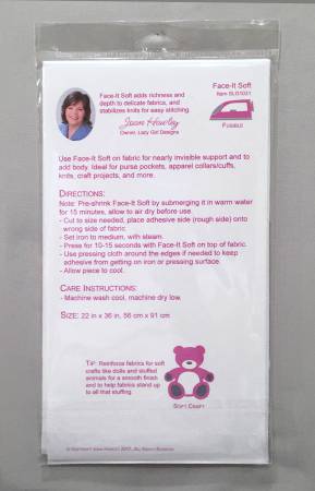 Lazy Girl Face It Soft Fusible Interfacing 22in x 36in