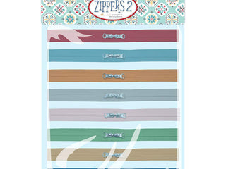Load image into Gallery viewer, Happy Zippers - SET 2 by Lori Holt - (Set of 8 colors)
