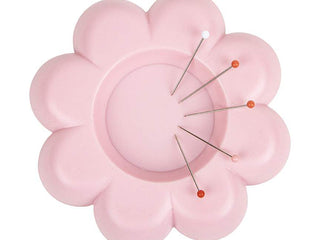 Load image into Gallery viewer, Magnetic Dish, PINK Flower Power for Pins by Lori Holt