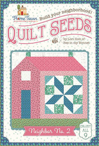 PATTERN, Home Town Neighbor #2 (Calico Quilt Seeds) Block Pattern by Lori Holt
