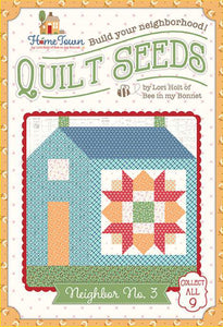 PATTERN, Home Town Neighbor #3 (Calico Quilt Seeds) Block Pattern by Lori Holt