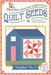 PATTERN, Home Town Neighbor #9 (Calico Quilt Seeds) Block Pattern by Lori Holt