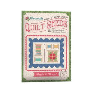 PATTERN, Mercantile Quilt Seeds ~ Needle & Thread Block by Lori Holt