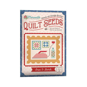 PATTERN, Mercantile Quilt Seeds ~ Iron & Starch Block by Lori Holt