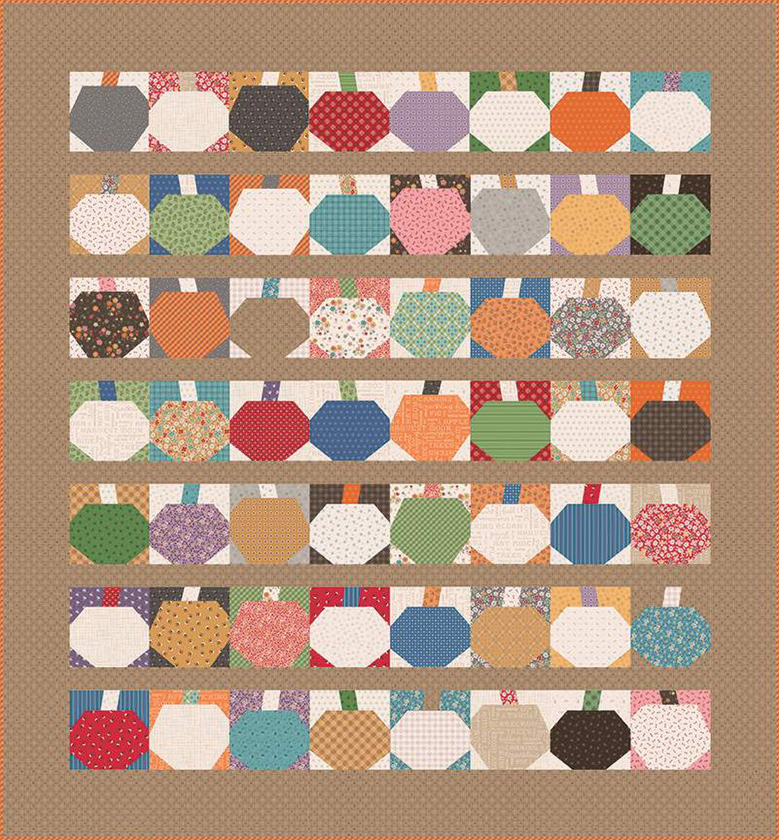 Pumpkin Papers to Sew, 10-inch by Lori Holt