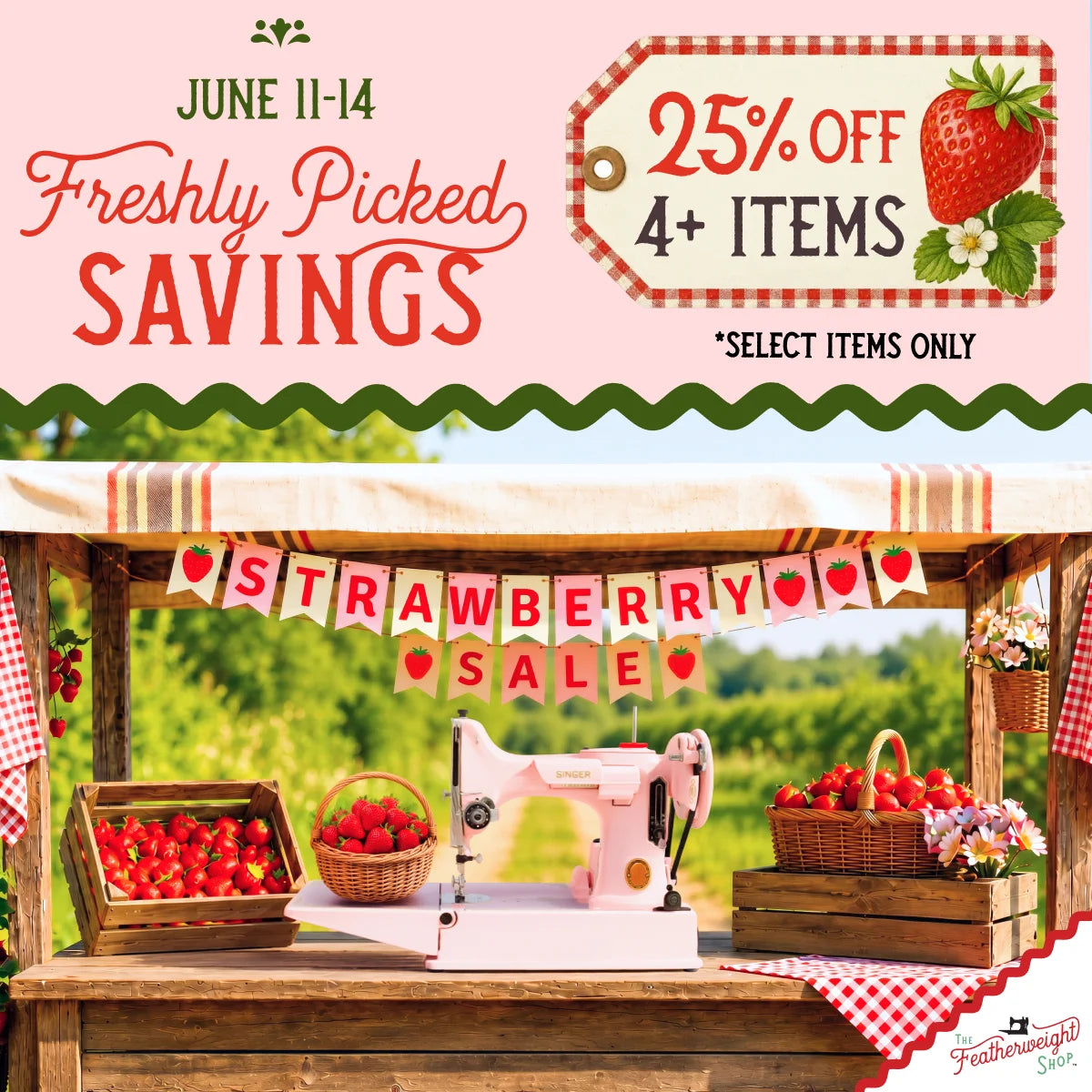 Strawberry Sale