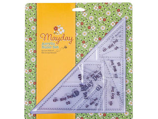 Load image into Gallery viewer, Cutting Ruler TEMPLATE SET, May Day Spring Bouquets by Lori Holt