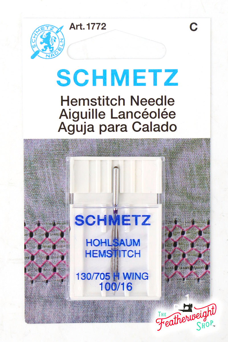 Schmetz TWIN Sewing Needle - (NOT for Featherweight)