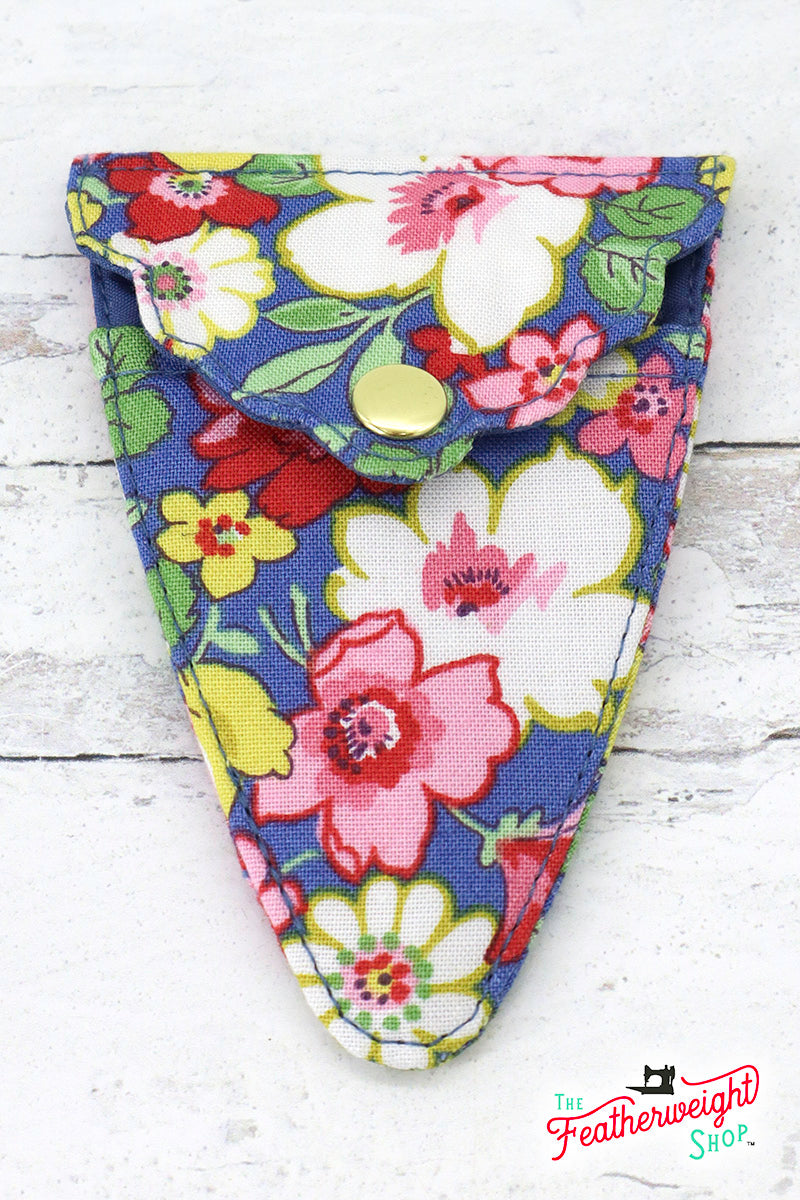Scissors with Sheath by Liberty Fabrics - Blue Hedgerow Bloom