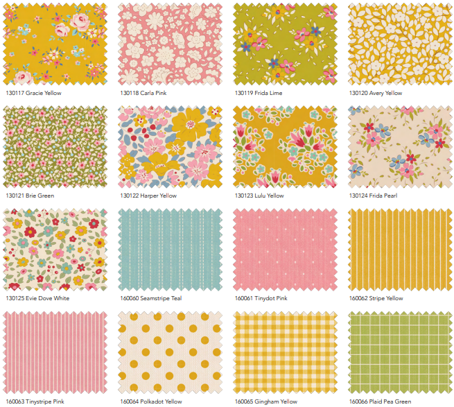 Fabric, Creating Memories SPRING & EASTER PASTELS by Tilda - Fat EIGHTH Bundle