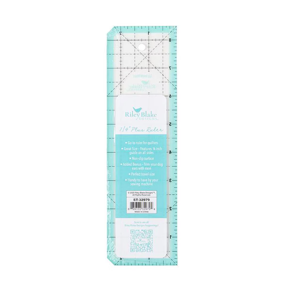 Cutting Ruler, Quilty Tools™ - 1/4" Plus