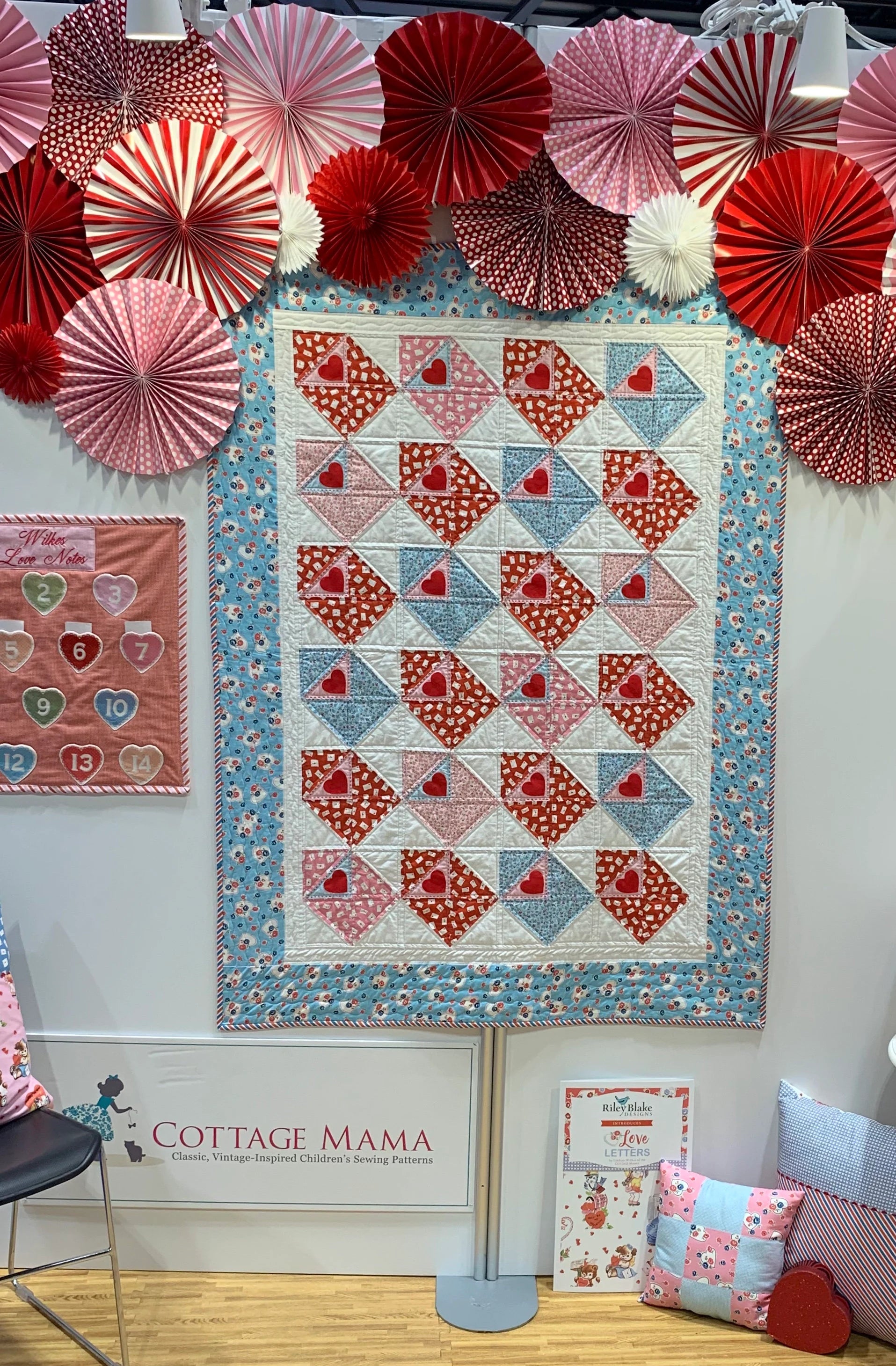 PATTERN, Sending My Love Quilt by the Cottage Mama