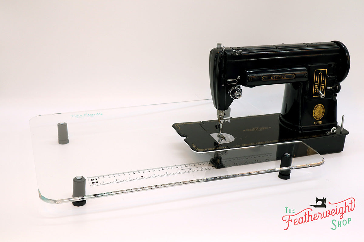 Sew Steady CLEAR Singer 301 Table Extension + BAG- SHORTBED