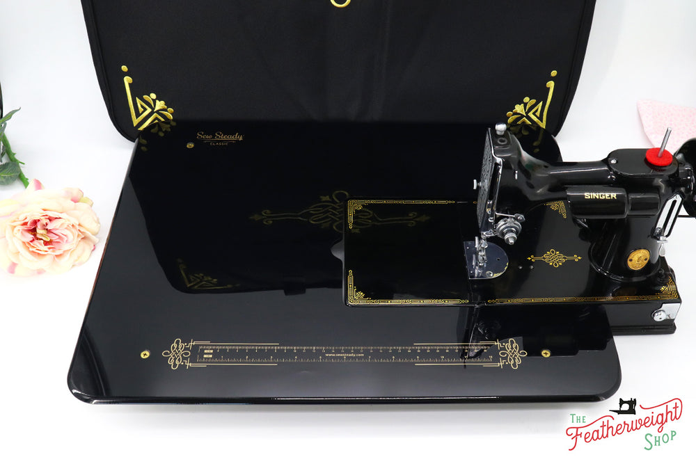 Sew Steady BLACK CLASSIC Singer Featherweight Table Extension + BAG SE ...