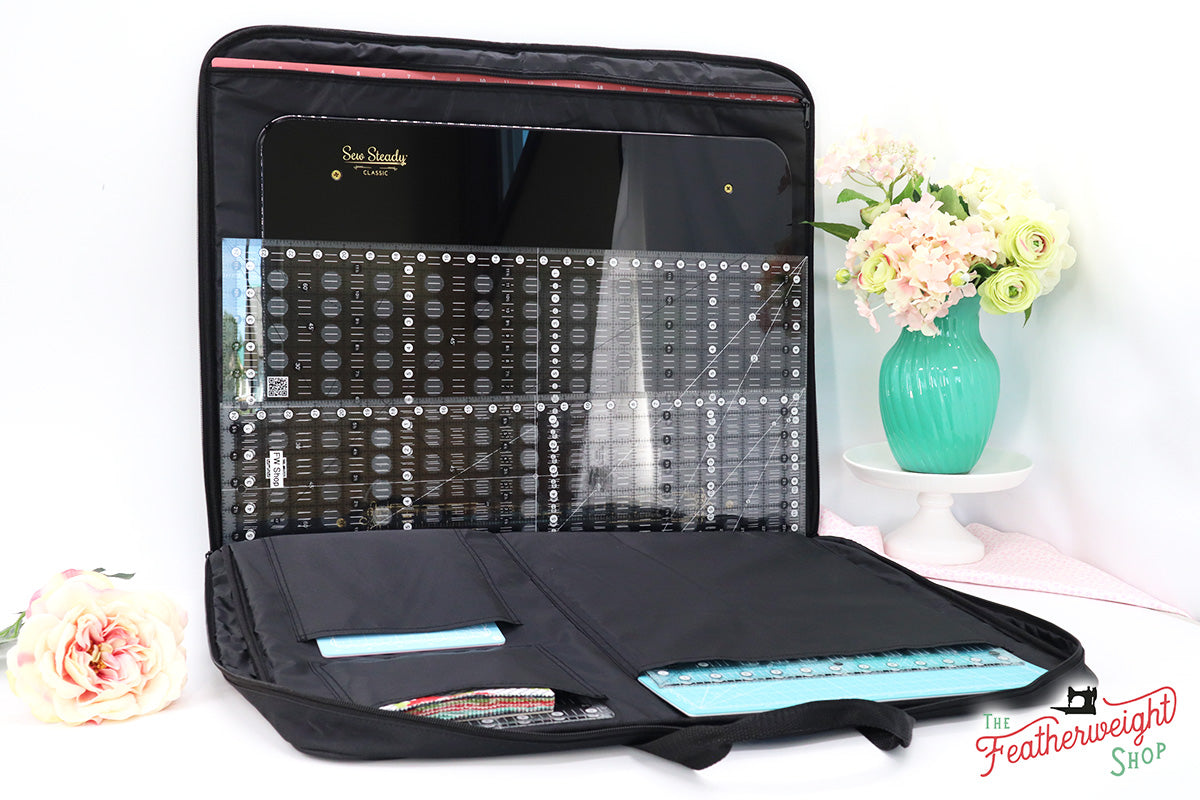 Sew Steady CLEAR Singer Featherweight Table Extension + BAG