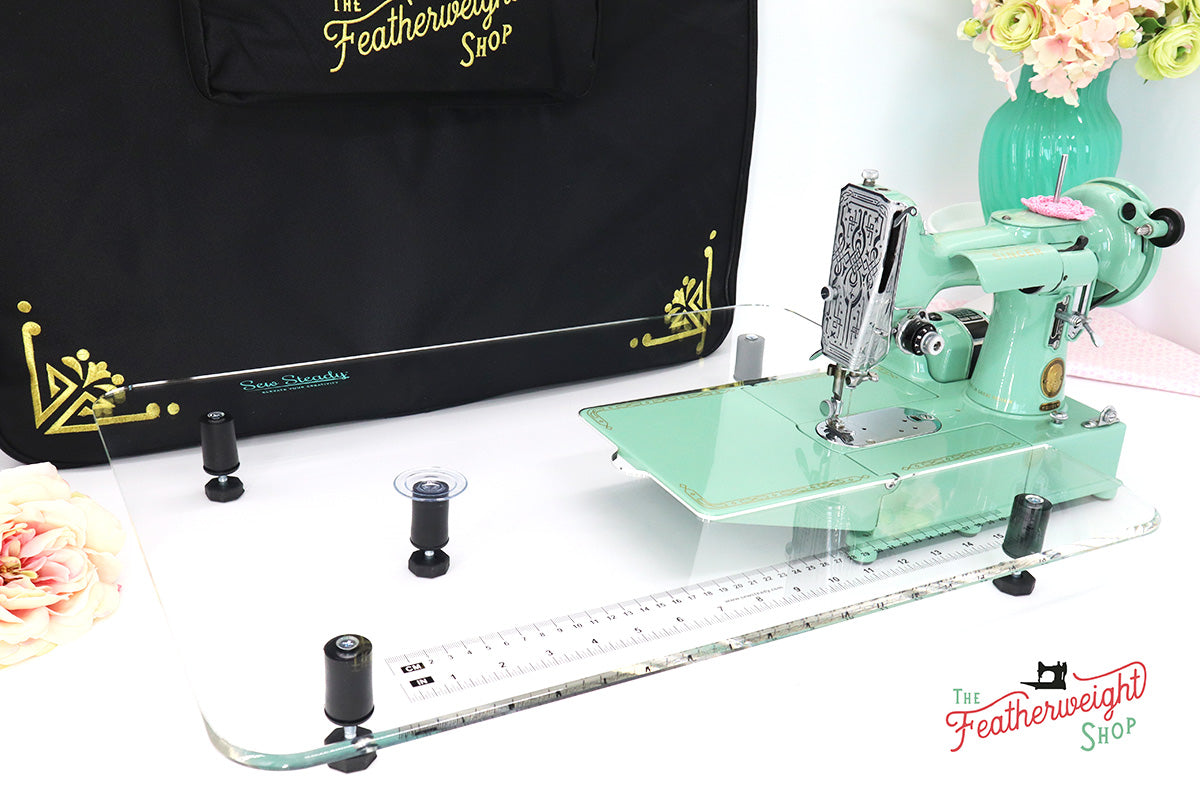 Sew Steady CLEAR Singer Featherweight Table Extension + BAG