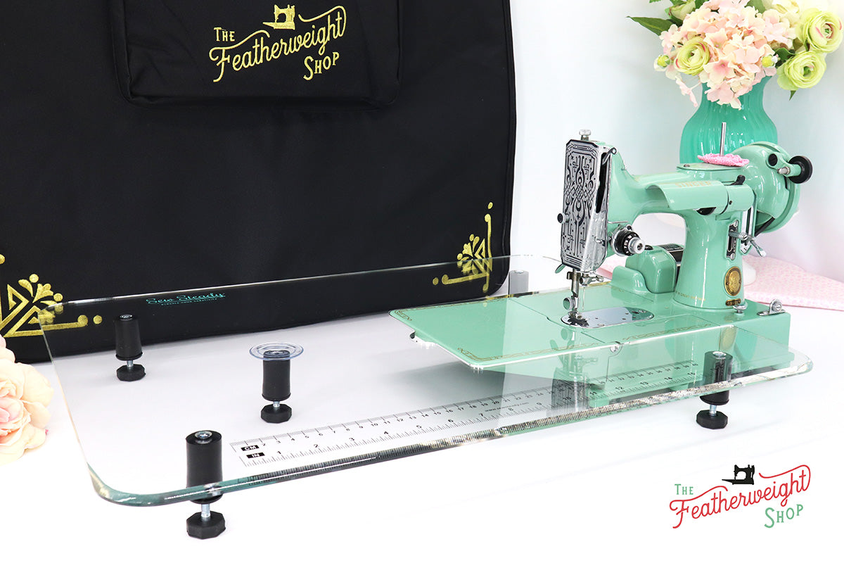 Sew Steady CLEAR Singer Featherweight Table Extension + BAG