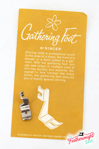 Shirring Gathering Foot, Singer (Vintage Original)