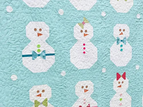 PATTERN, SNOW SOCIAL Quilt By My Sew Quilty Life