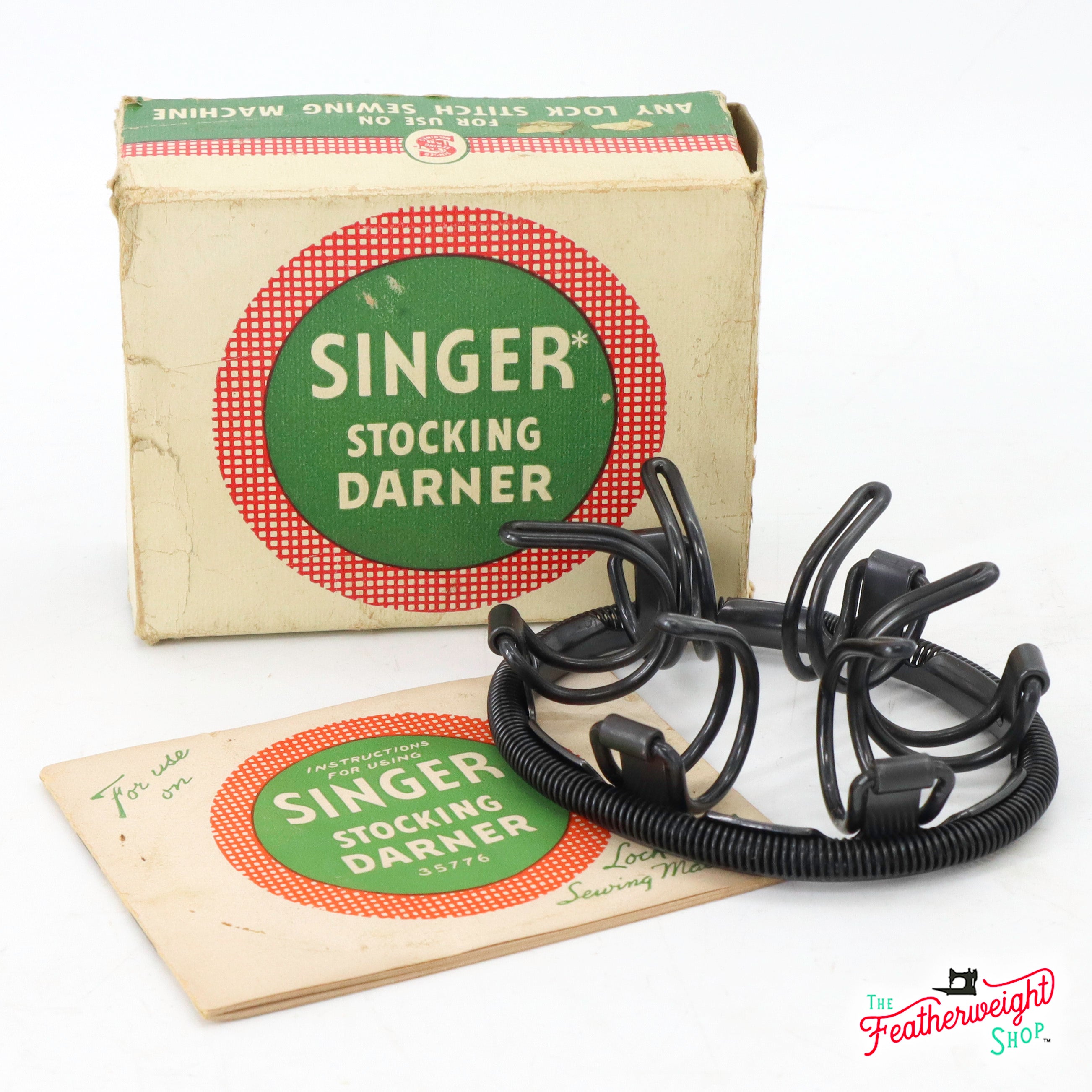 Stocking Darner, Singer (Vintage Original)